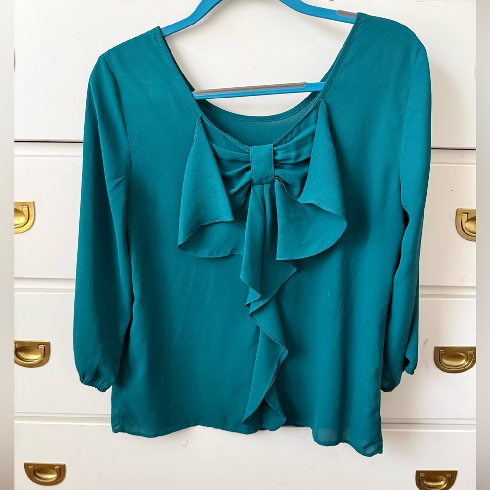 The Limited Emerald Green Blouse